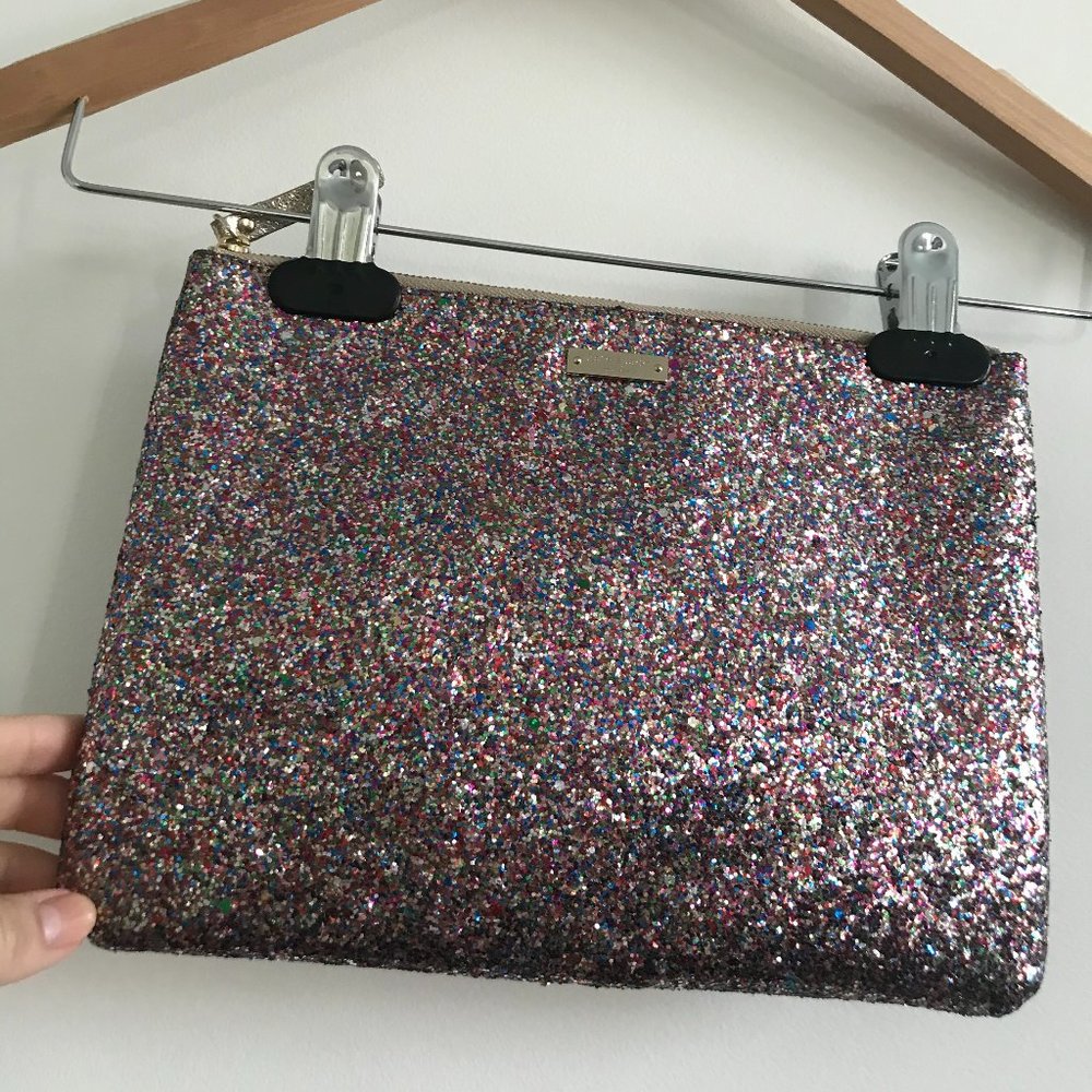 Kate Spade Sparker Large Gia Pouch Clutch